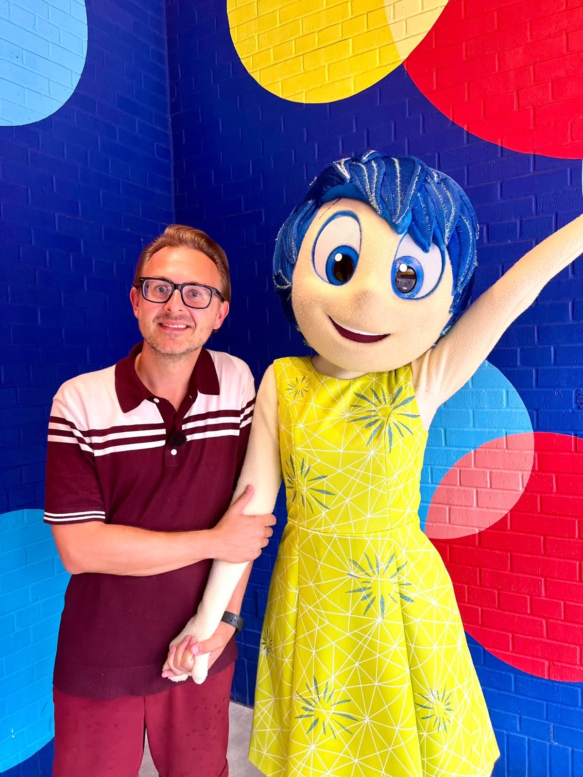 Orlando & Glenn met Joy uit Inside Out